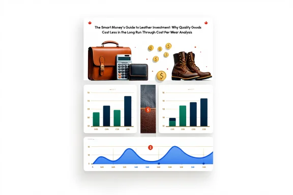 Investment Value of Quality Leather Goods: Cost Per Wear Analysis