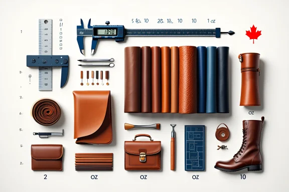 Leather Thickness Guide: Choosing the Right Weight for Your Needs