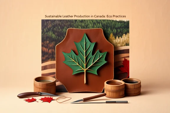 Sustainable Leather Production: Environmental Practices in Modern Tanning